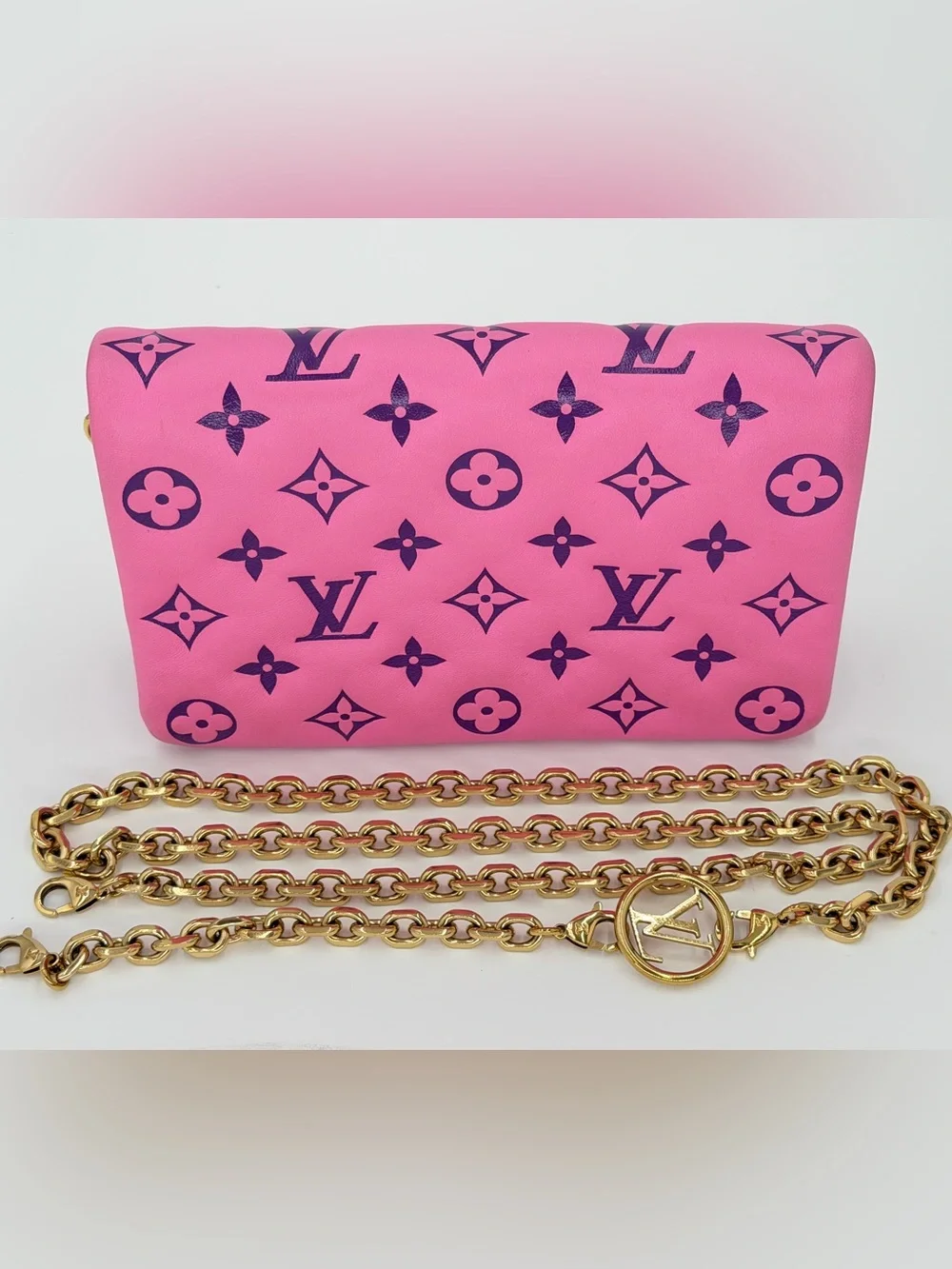 LV Coussin BB Stunning FULL SET w/Box, Dust Bag, and Entrupy COA!💖 Exclnt Condt! - Picture 3 of 15